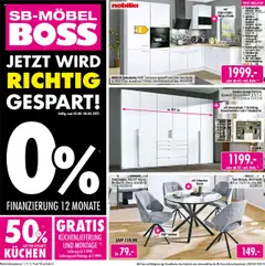 SB Möbel Boss Prospekt Neubrandenburg gültig ab dem 02.08.2025