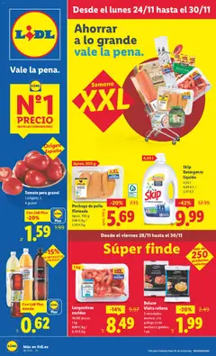 Vista previa Lidl folleto válido desde el 24.11.2025