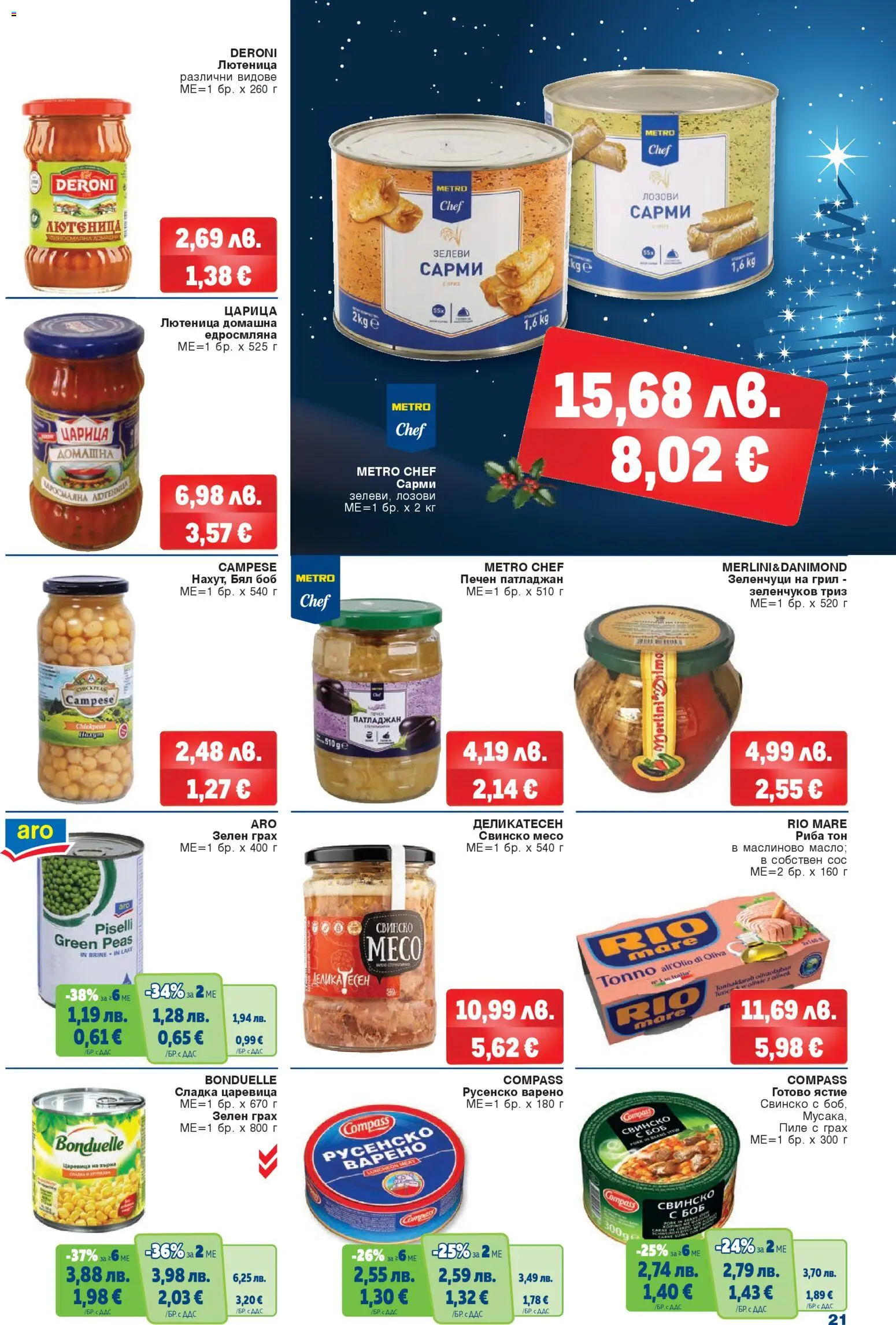 {H1} | Страница: 19 | Продукти: Пиле, Свинско, Сос, Риба тон