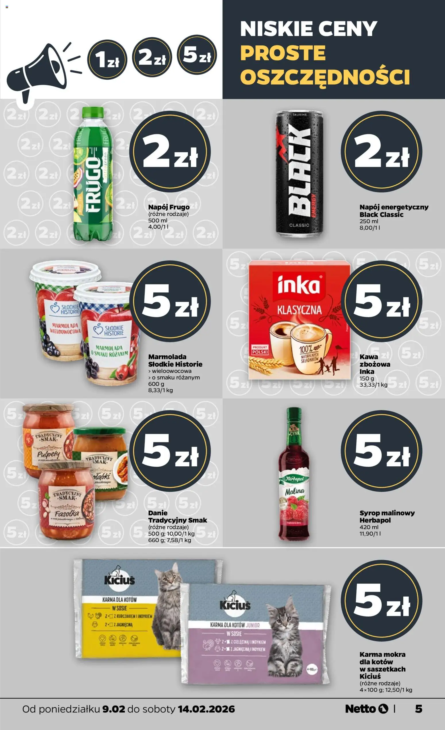 Netto gazetka - Spożywcza od 09.02.2026 | Strona: 5