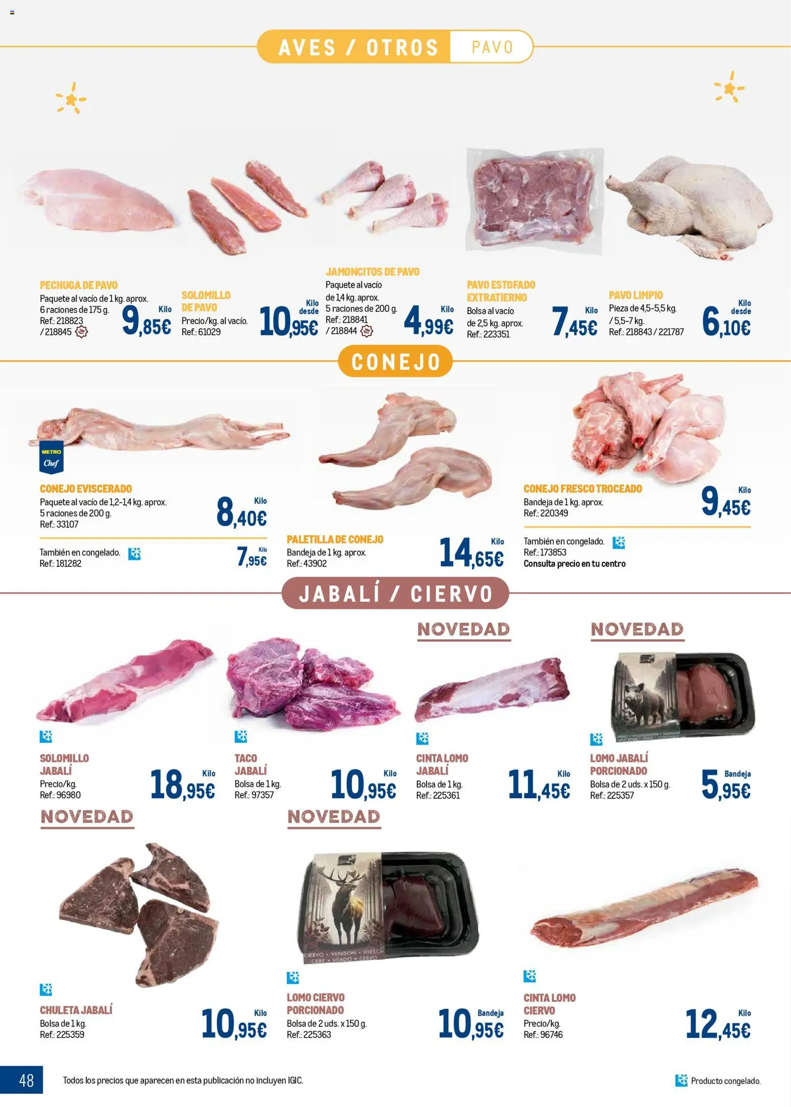Makro - Expertos en carnes Canarias │ válido desde el 09.03.2026 | Página: 48 | Productos: Bolsa, Bandeja