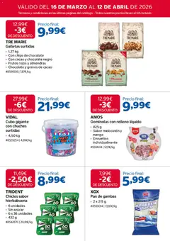 Vista previa Costco folleto válido desde el 16.03.2026 | Página: 5 | Productos: Pan, Chocolate, Galletas, Φρυγανιές σικάλεως