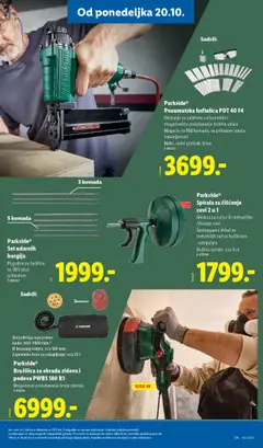 Lidl katalog - pregled Lidl kataloga - važi od 16.10.2025 | Strana: 65 | Proizvode: Parkside, Brusilica