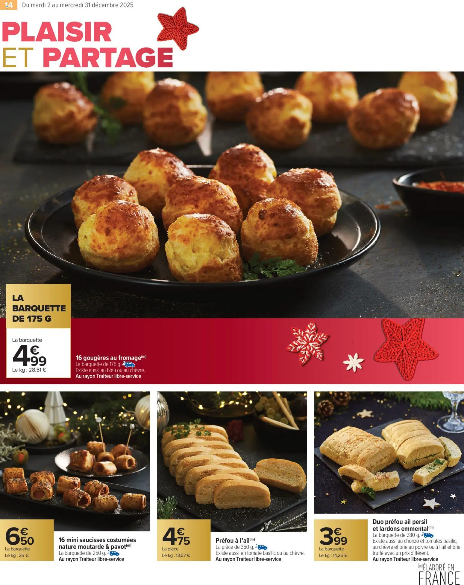 {H1} | Page: 14 | Produits: Persil, Poivre, Moutarde, Brie