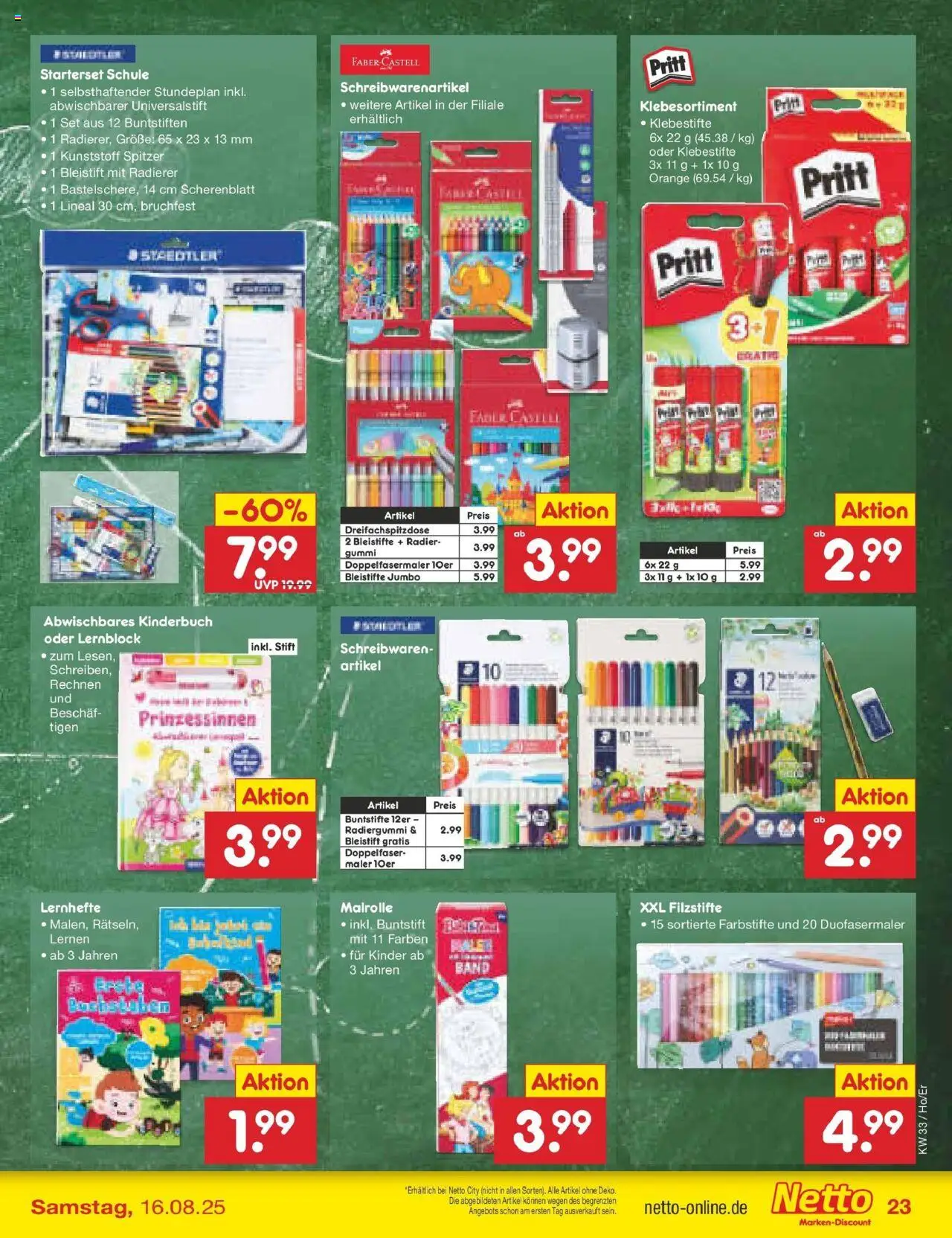 Netto Marken-Discount prospekt Erfurt	 - gültig ab dem 11.08.2025 | Seite: 37