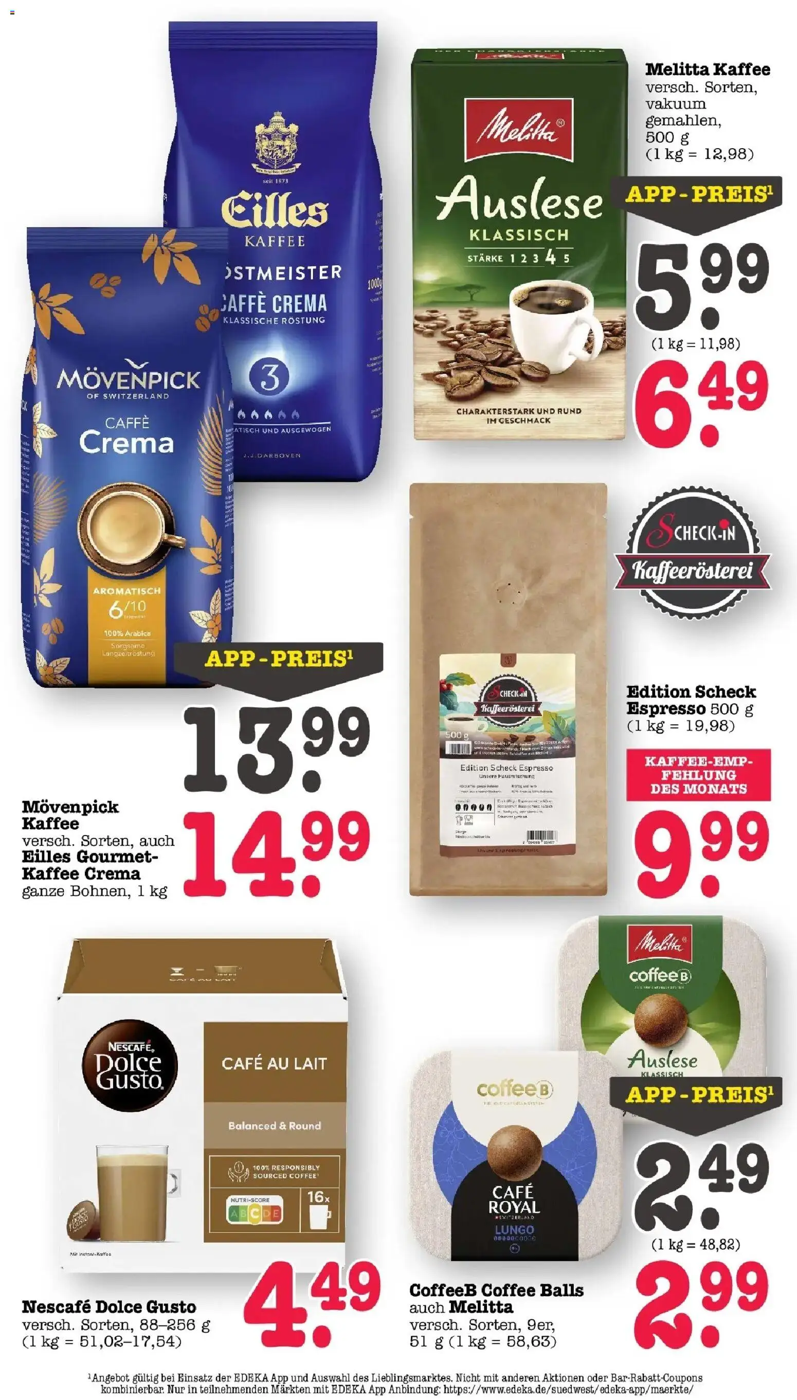 Edeka prospekt Wörth Am Rhein	 – gültig ab 02.03.2026 | Seite: 24 | Produkte: Nescafe, Kaffee, Movenpick kaffee, Dolce gusto