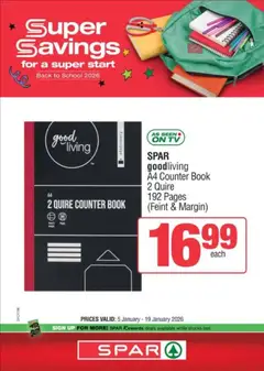 Superspar specials catalogue – valid from 05.01.2026 | Page: 13 | Products: TV