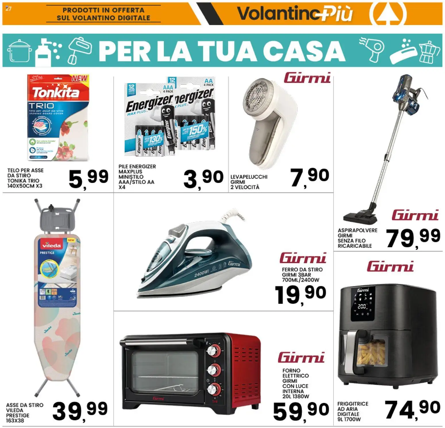 Volantino Interspar del 16.03.2026 | Pagina: 27 | Prodotti: Pile, Forno, Friggitrice, Forno elettrico