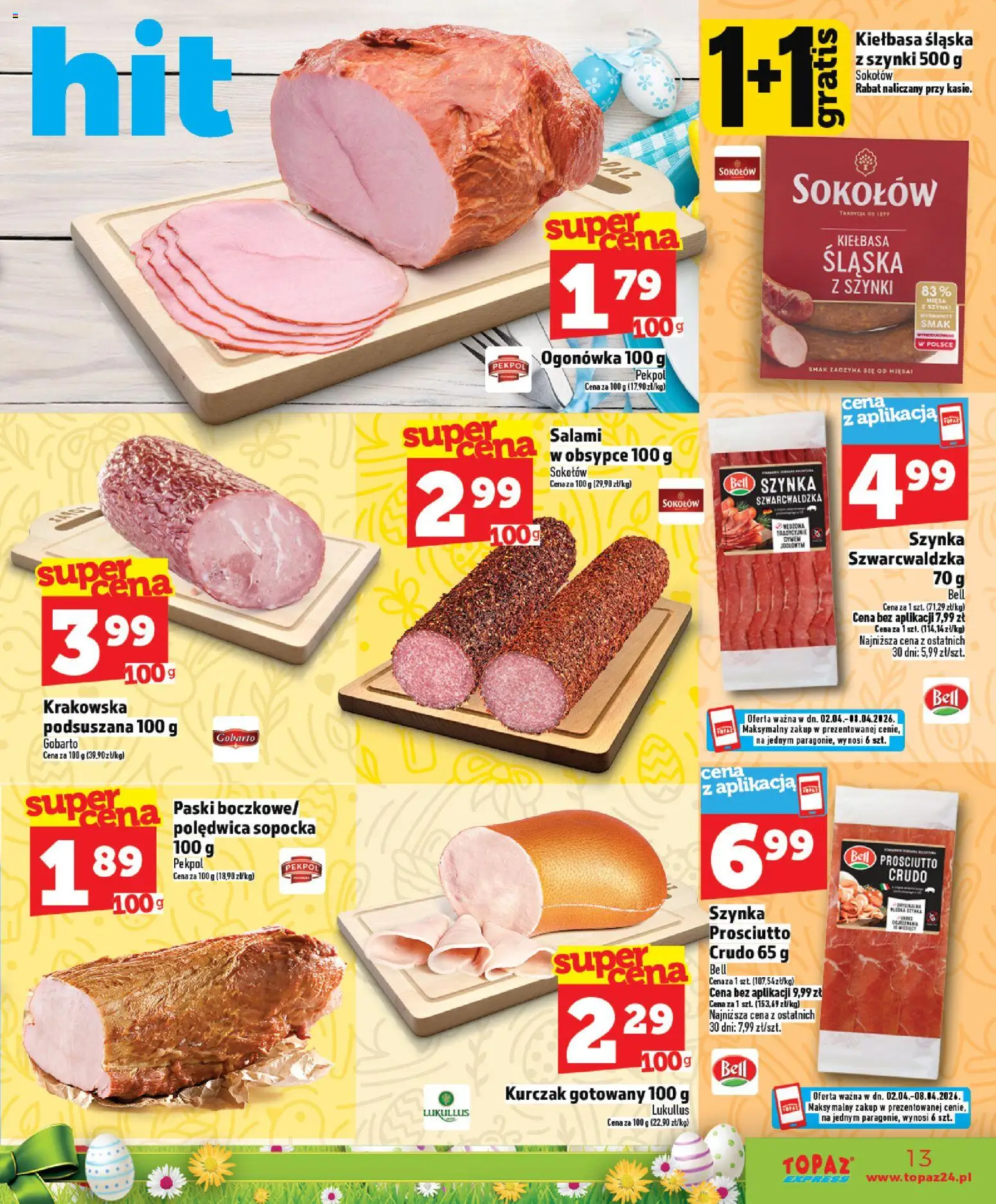 Topaz gazetka - Express od 02.04.2026 | Strona: 13