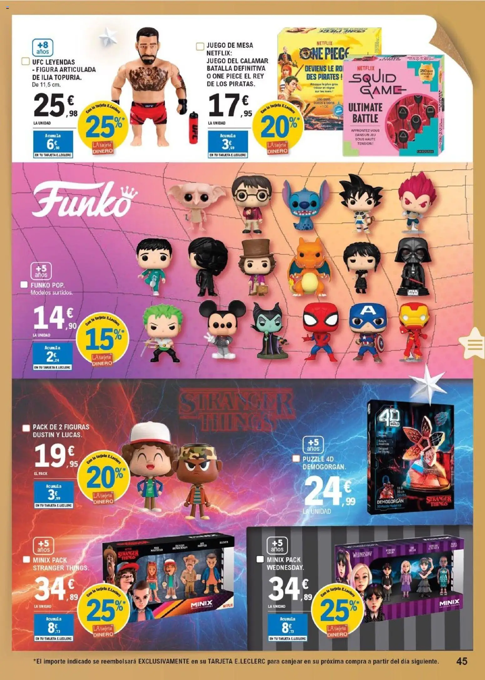 E.Leclerc - Juguetes  │ válido desde el 03.11.2025 | Página: 45 | Productos: Mesa