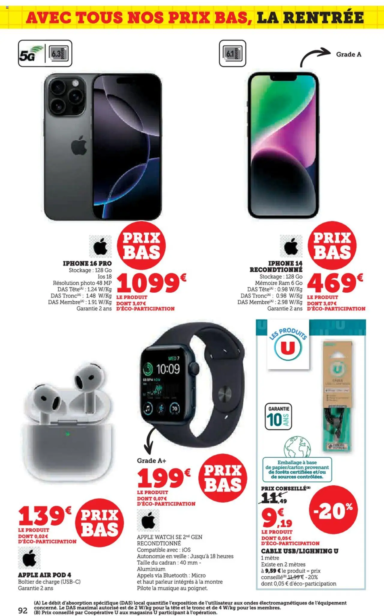  | Page: 92 | Produits: Base, Mètre, Iphone, Mémoire RAM