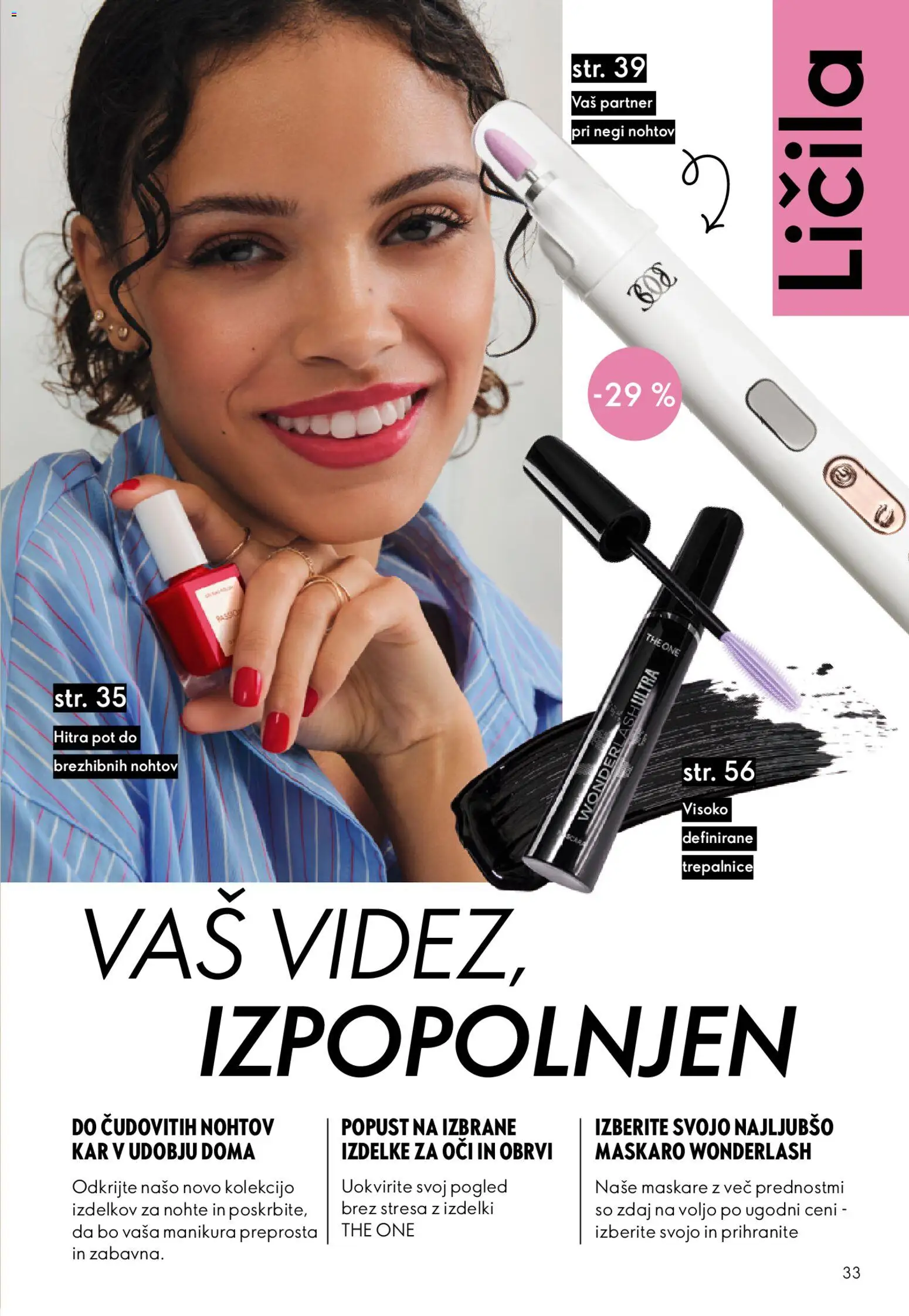 Novi Oriflame katalog ponudbe – veljaven od 22.04.2026 | Stran: 33 | Izdelki: Licila