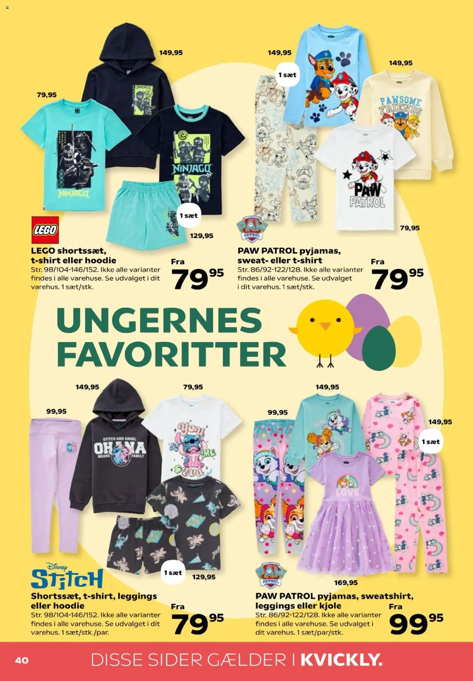 Kvickly tilbudsavis – gyldig fra 20.03.2026 | Side: 40 | Produkter: Leggings, Kjole