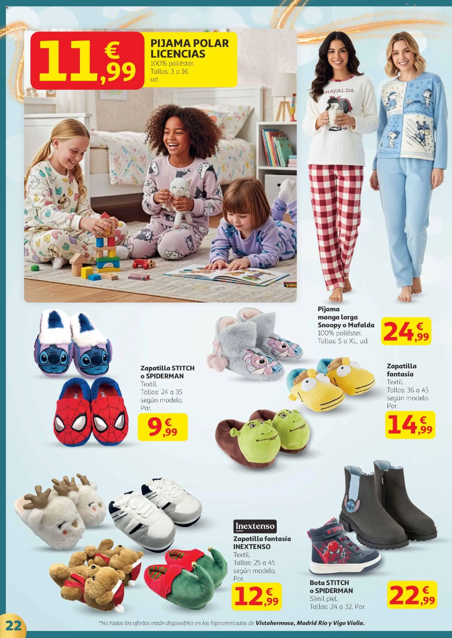 Alcampo - Canarias │ válido desde el 02.12.2025 | Página: 22 | Productos: Pijama