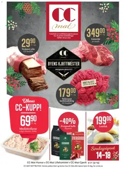 Forhåndsvisning av CC Mat kundeavis gyldig fra 08.12.2025
