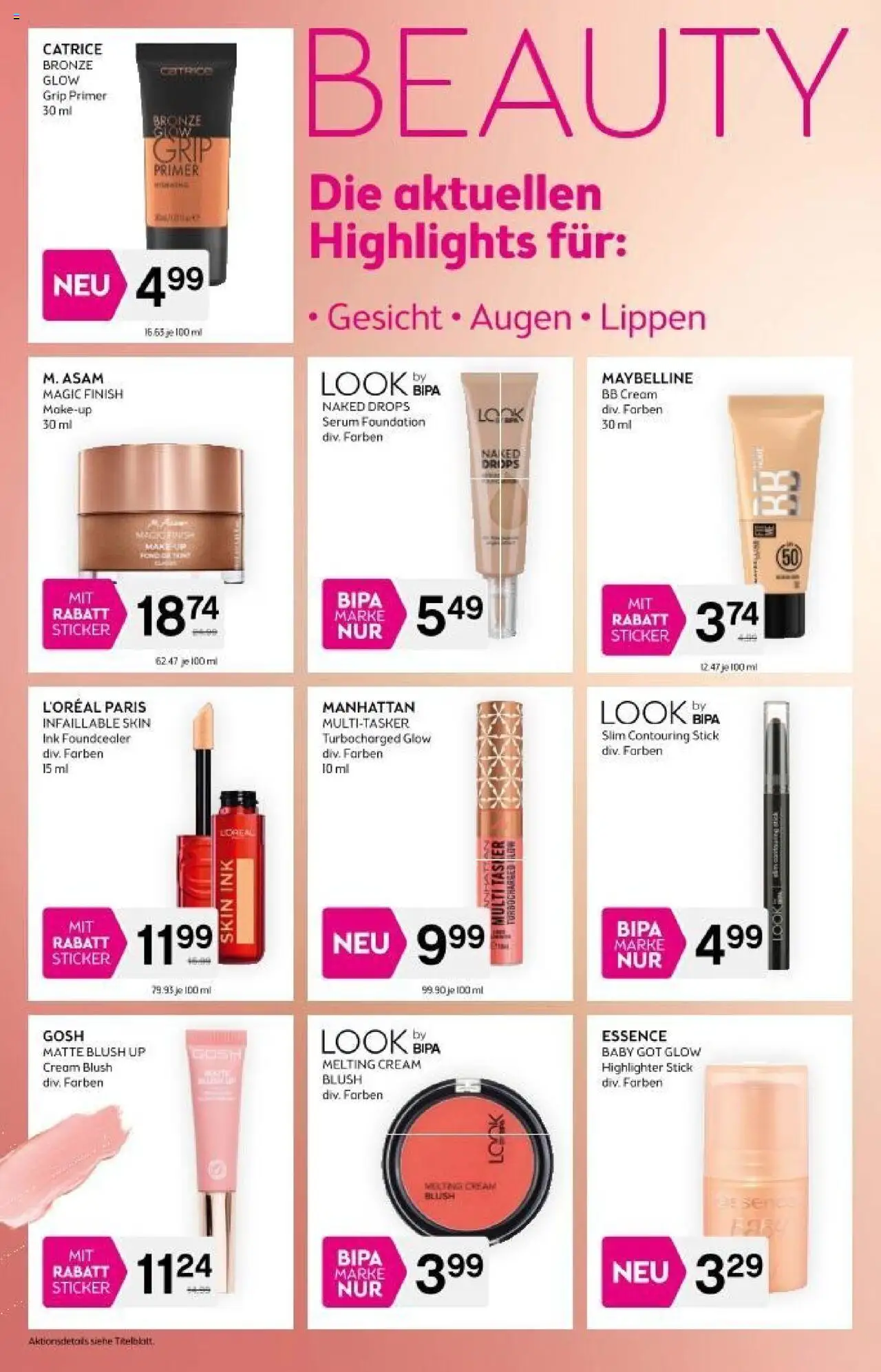 Bipa Flugblatt gültig ab 09.10.2025 | Seite: 2 | Produkte: BB Cream