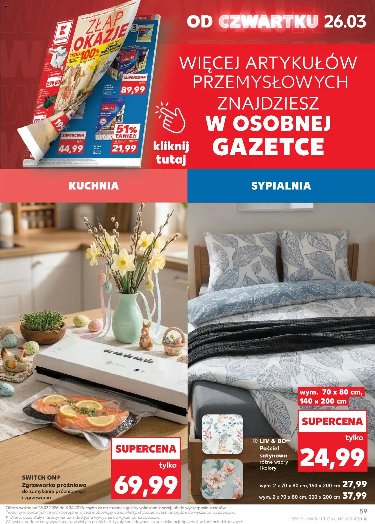 Kaufland Polsko leták od 26.03.2026 | Strana: 59