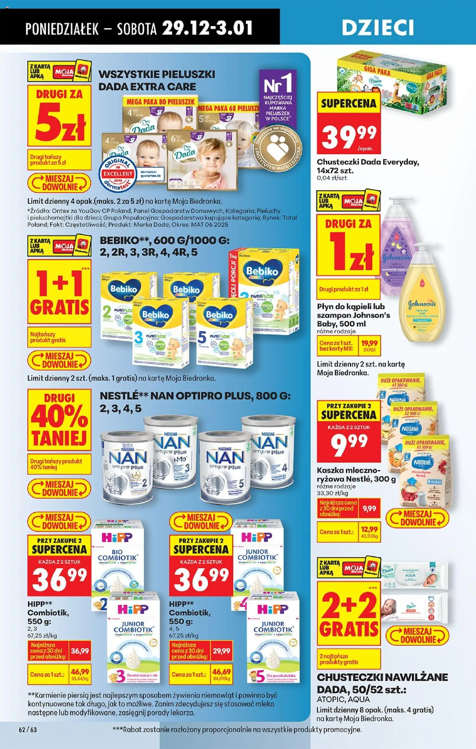 Biedronka gazetka od 29.12.2025 | Strona: 74 | Produkty: Karta, Malina, Płyn do kąpieli, Szampon
