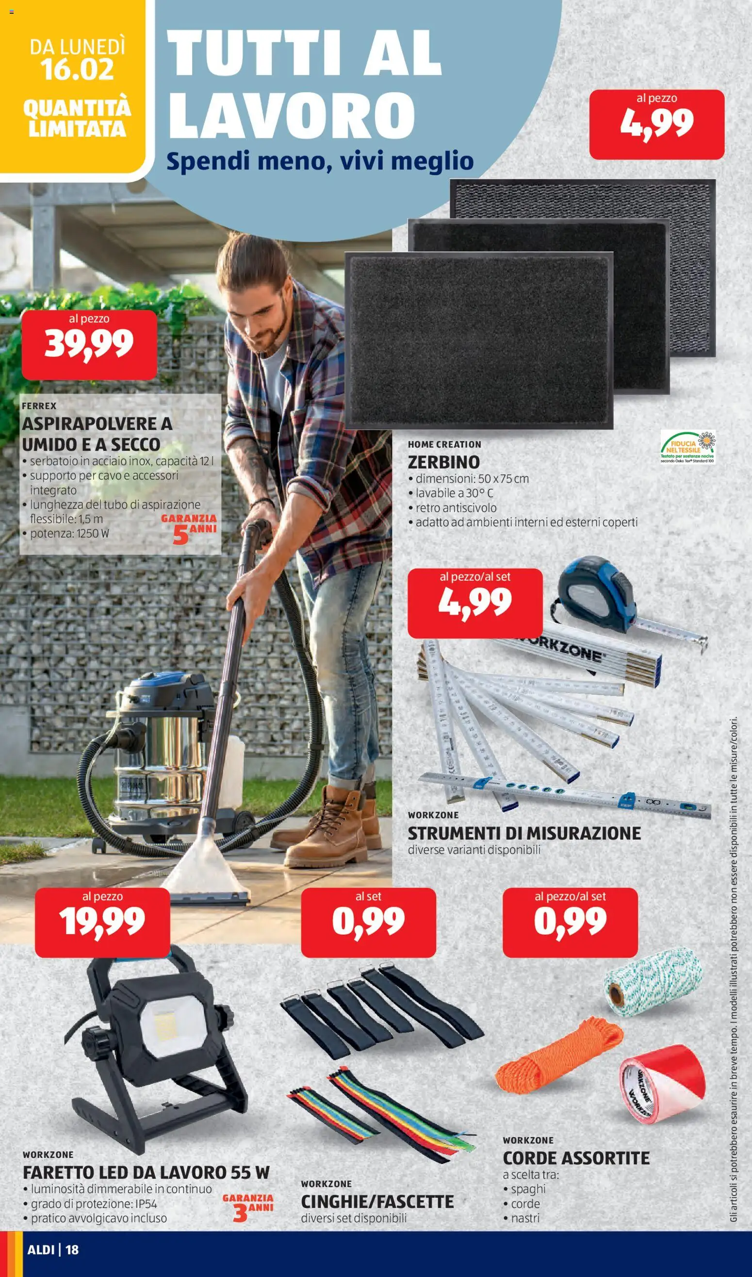 Volantino Aldi del 16.02.2026 | Pagina: 18