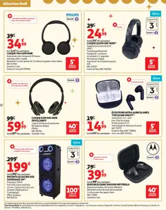 Auchan - Prévisualisation de Auchan prospectus valide à partir de 16.12.2025 | Page: 12 | Produits: Écouteurs, Enceinte, Prises, Prise
