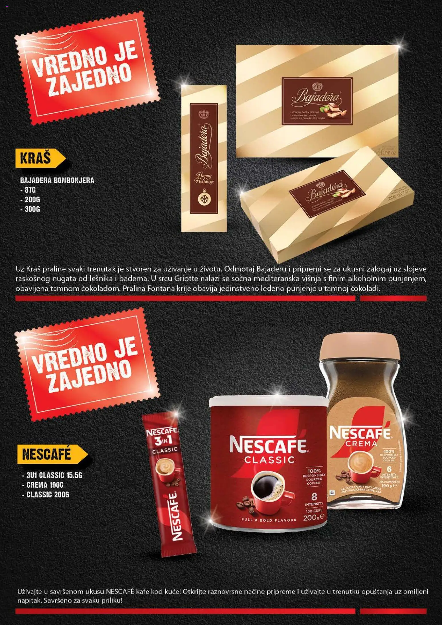 Roda katalog - važi od 11.12.2025 | Strana: 29 | Proizvode: Bombonjera, Višnja, Praline, Nescafé