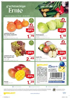 Unimarkt Flugblatt gültig ab 17.09.2025 | Seite: 14