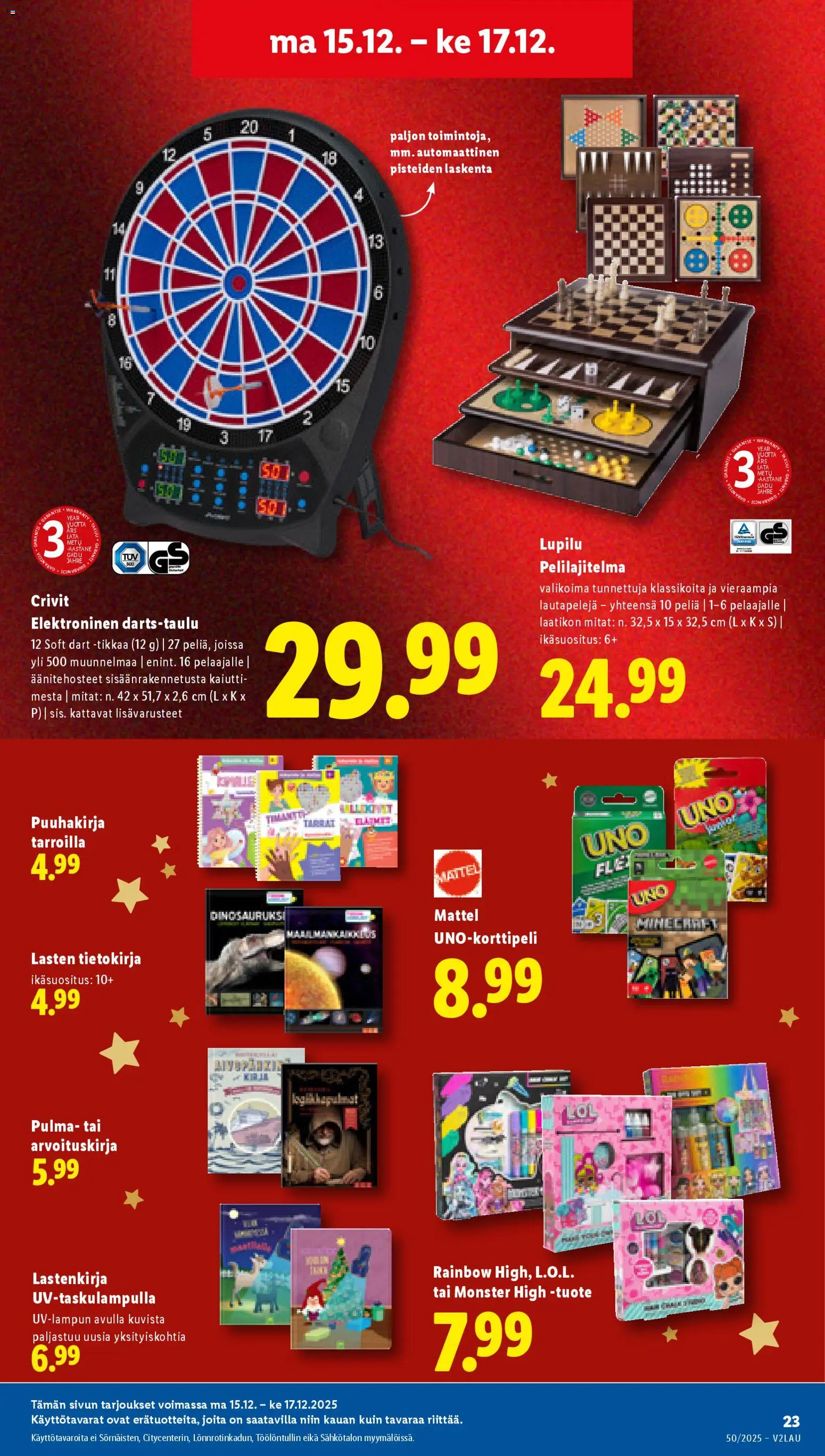 Lidl tarjoukset - Rovaniemi – voimassa 11.12.2025 alkaen | Sivu: 25