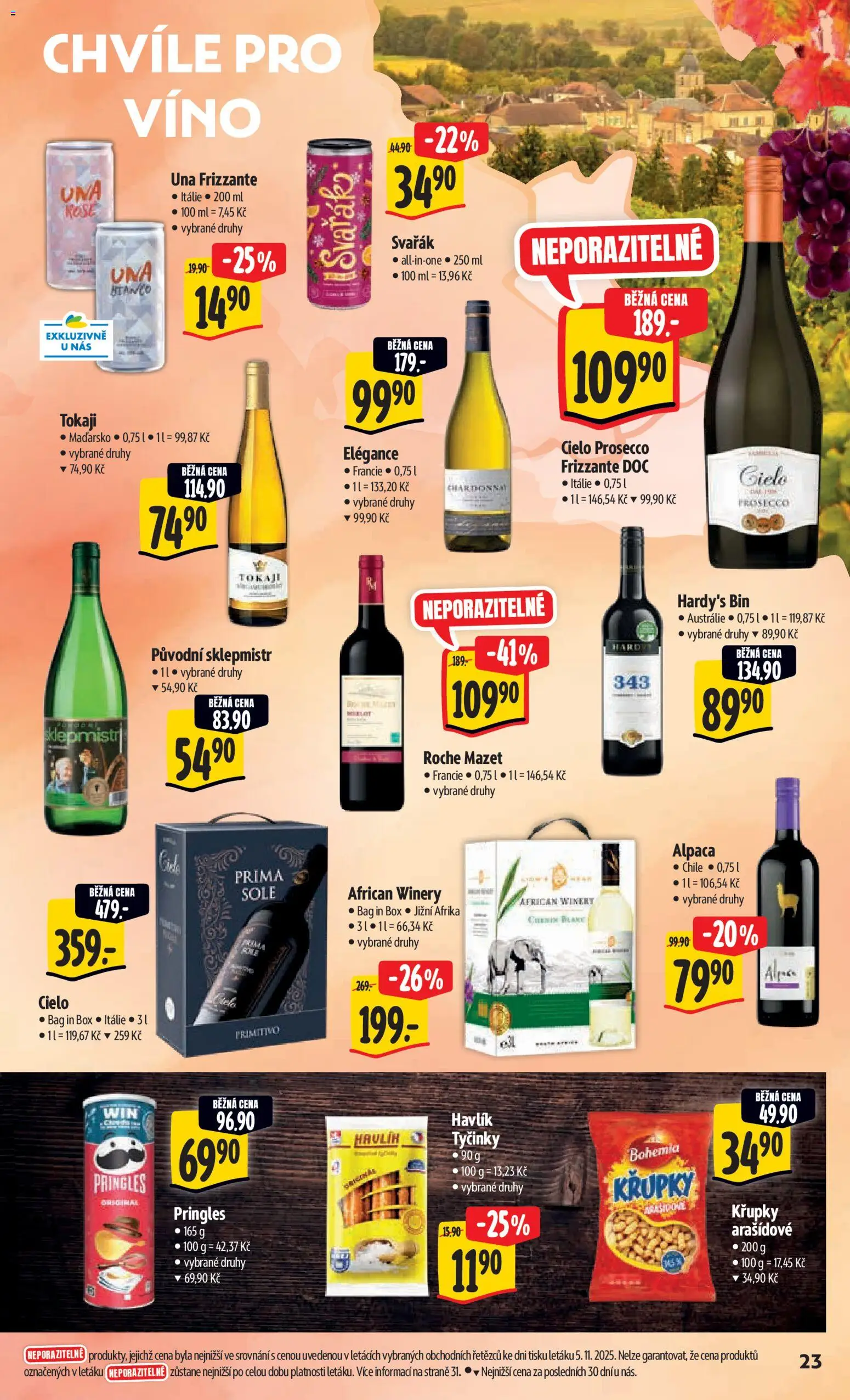 Albert Black Friday od 12.11.2025 | Strana: 32 | Produkty: Frizzante, Pringles, Křupky, Tokaji