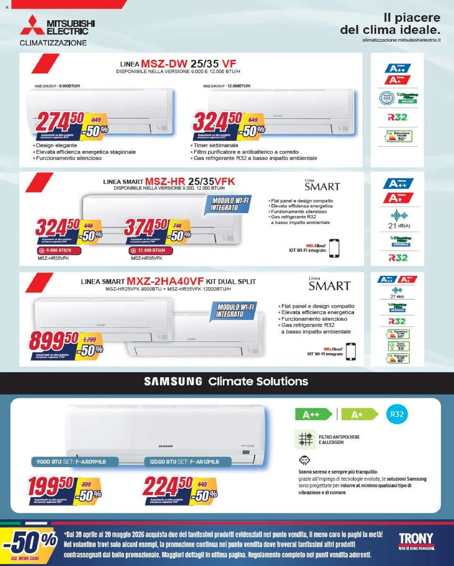 Volantino Trony del 28.04.2026 | Pagina: 42 | Prodotti: Samsung