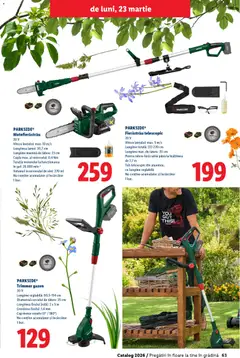 Ofertele Lidl valabile de la 19.02.2026 | Pagină: 63 | Produse: Trimmer, Încărcător, Cablu, Ulei