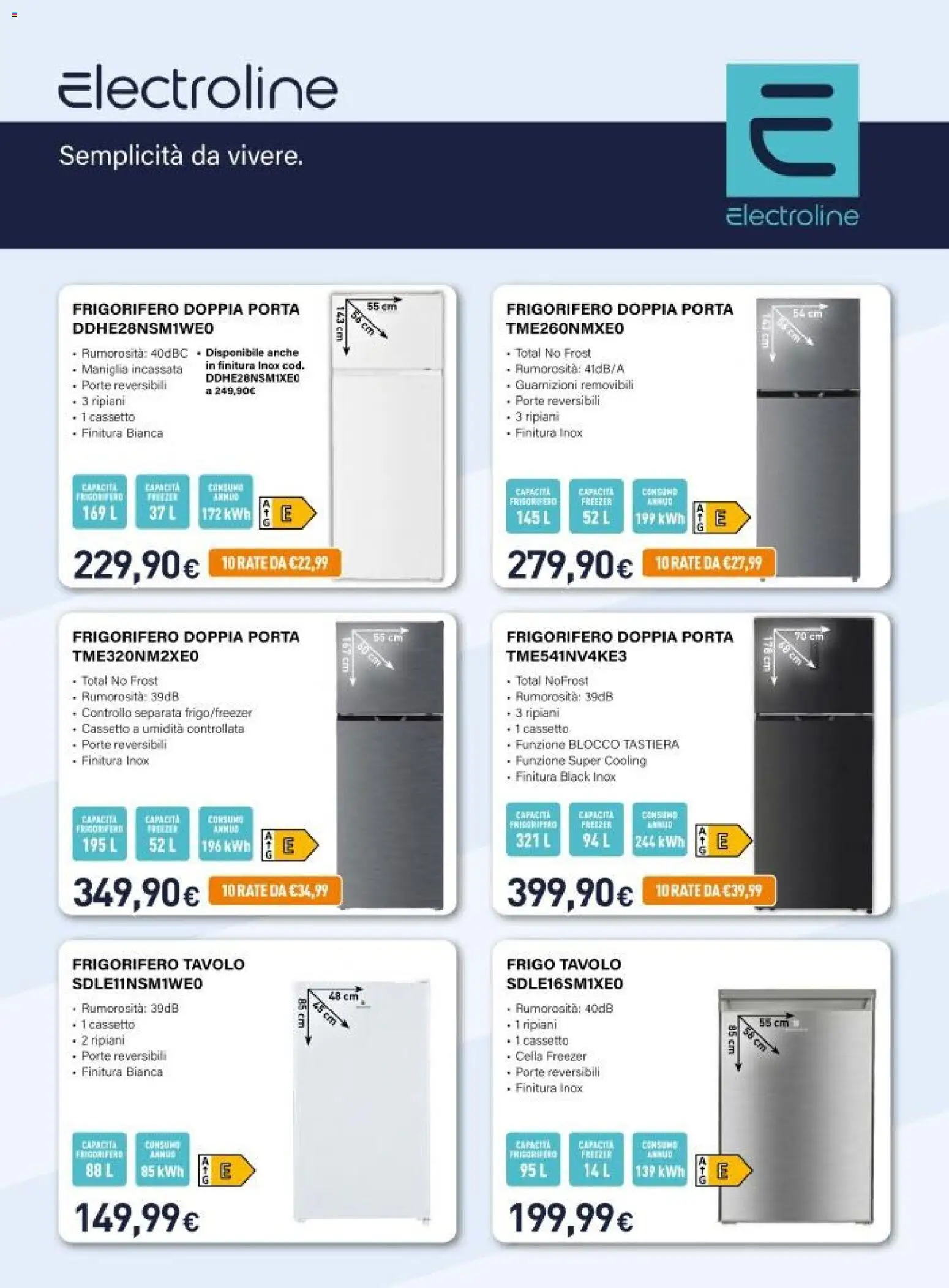 Volantino Unieuro del 20.03.2026 | Pagina: 2 | Prodotti: Freezer, Tastiera, Frigorifero, Tavolo