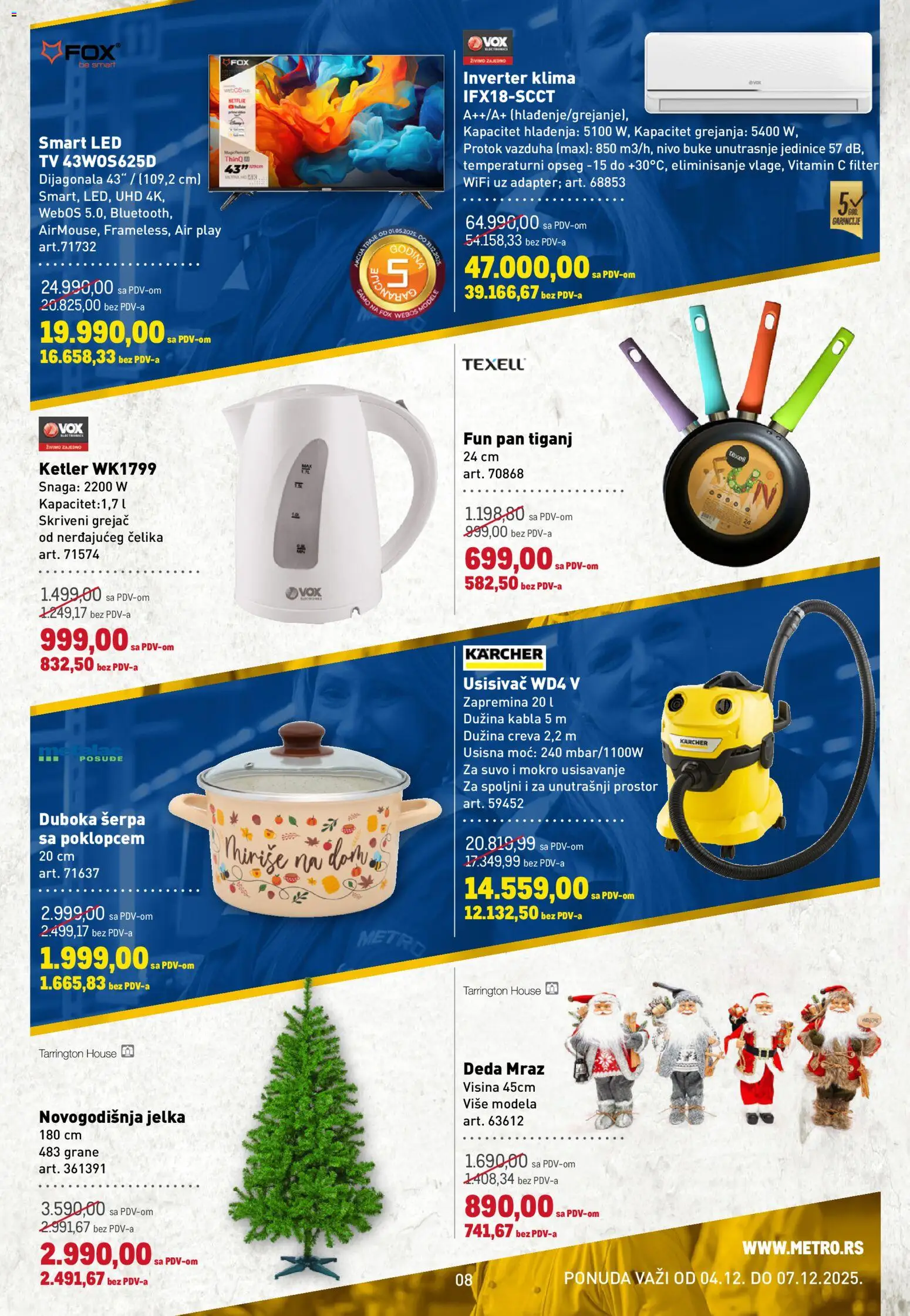Metro katalog - važi od 04.12.2025 | Strana: 8