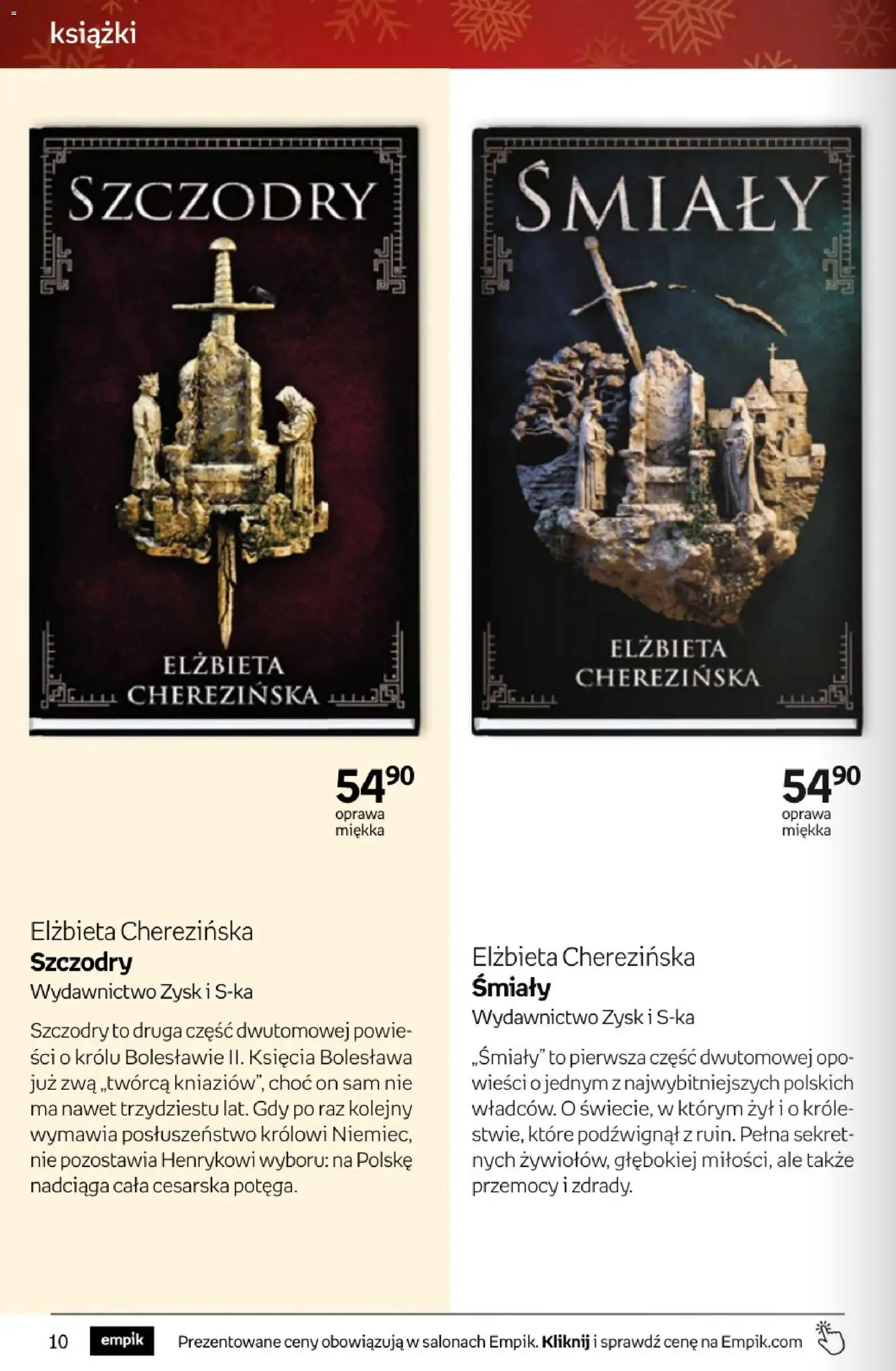 Empik promocje - Tom kultury Książki od 26.11.2025 | Strona: 10 | Produkty: Książki