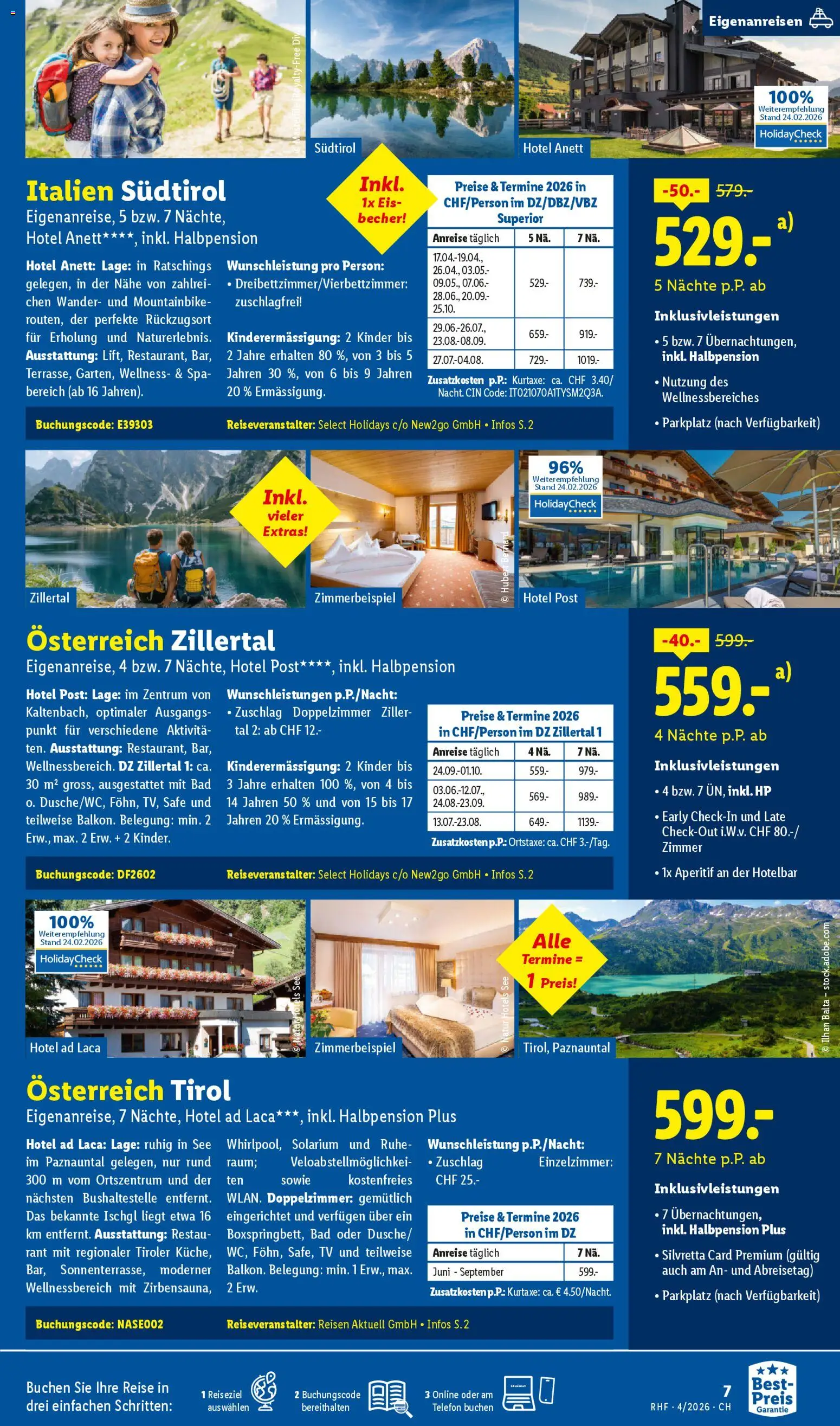 Lidl aktionen Reisen April – gültig ab 28.03.2026 | Seite: 7