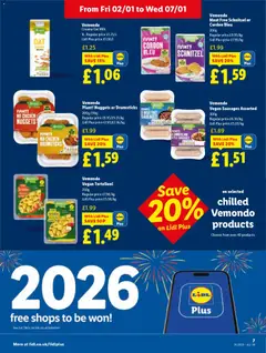 Preview of Lidl - Lidl Weekly valid from 31.12.2025 | Page: 7 | Products: Chicken, Milk, Sausages