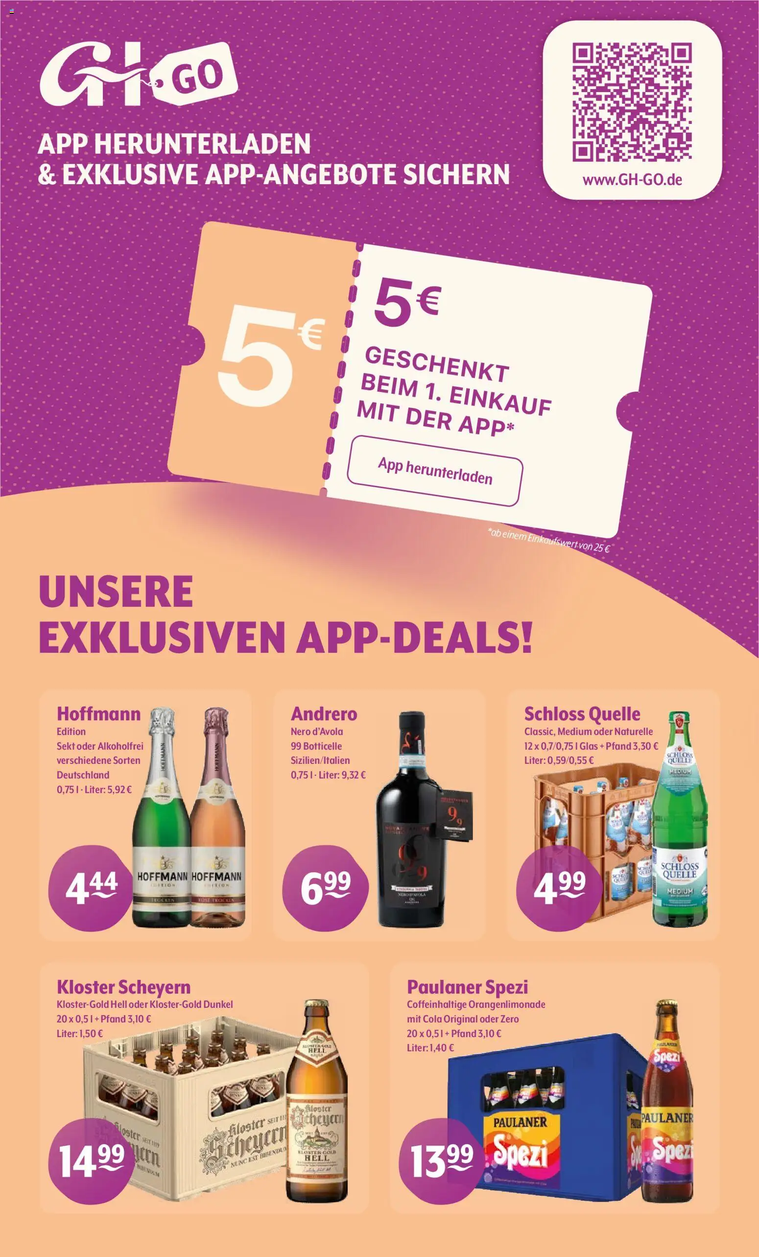 Trink und Spare - Black Friday – gültig ab 24.11.2025 | Seite: 9 | Produkte: Cola, Paulaner spezi, Sekt, Paulaner