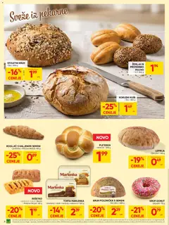 Tuš katalog akcije – veljaven od 08.04.2026 | Stran: 8 | Izdelki: Lepinja, Pekarna, Torta, Kruh