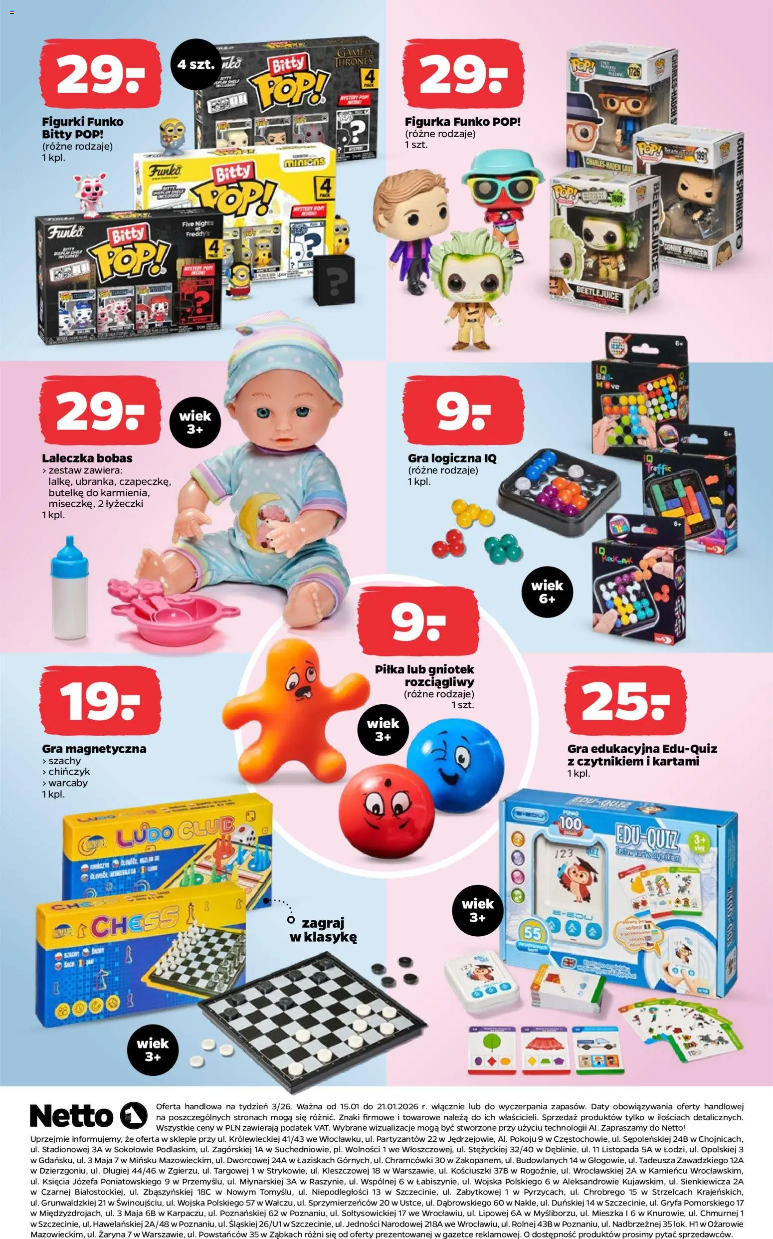 Netto gazetka - Non Food od 15.01.2026 | Strona: 8 | Produkty: Gra, Figurki