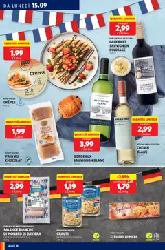 Volantino Aldi del 15.09.2025 | Pagina: 20 | Prodotti: Mele, Senape, Bottiglia