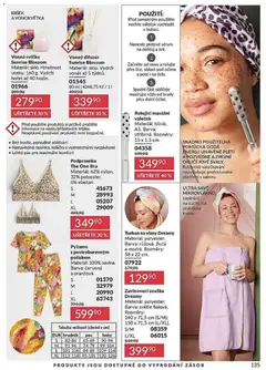 Náhled letáku Avon Katalog 04/2026 od 01.04.2026 | Strana: 135 | Produkty: Difuzér, Podprsenka, Pyžamo, Osuška