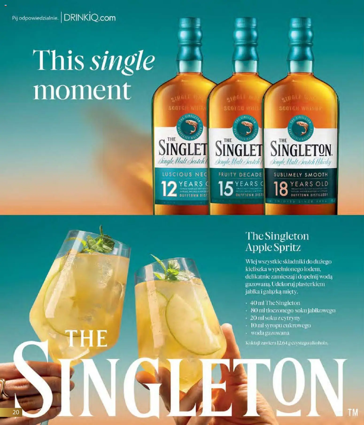 Eurocash gazetka - Horeca od 01.04.2026 | Strona: 20 | Produkty: Cytryny, Jabłka, Whisky, Woda