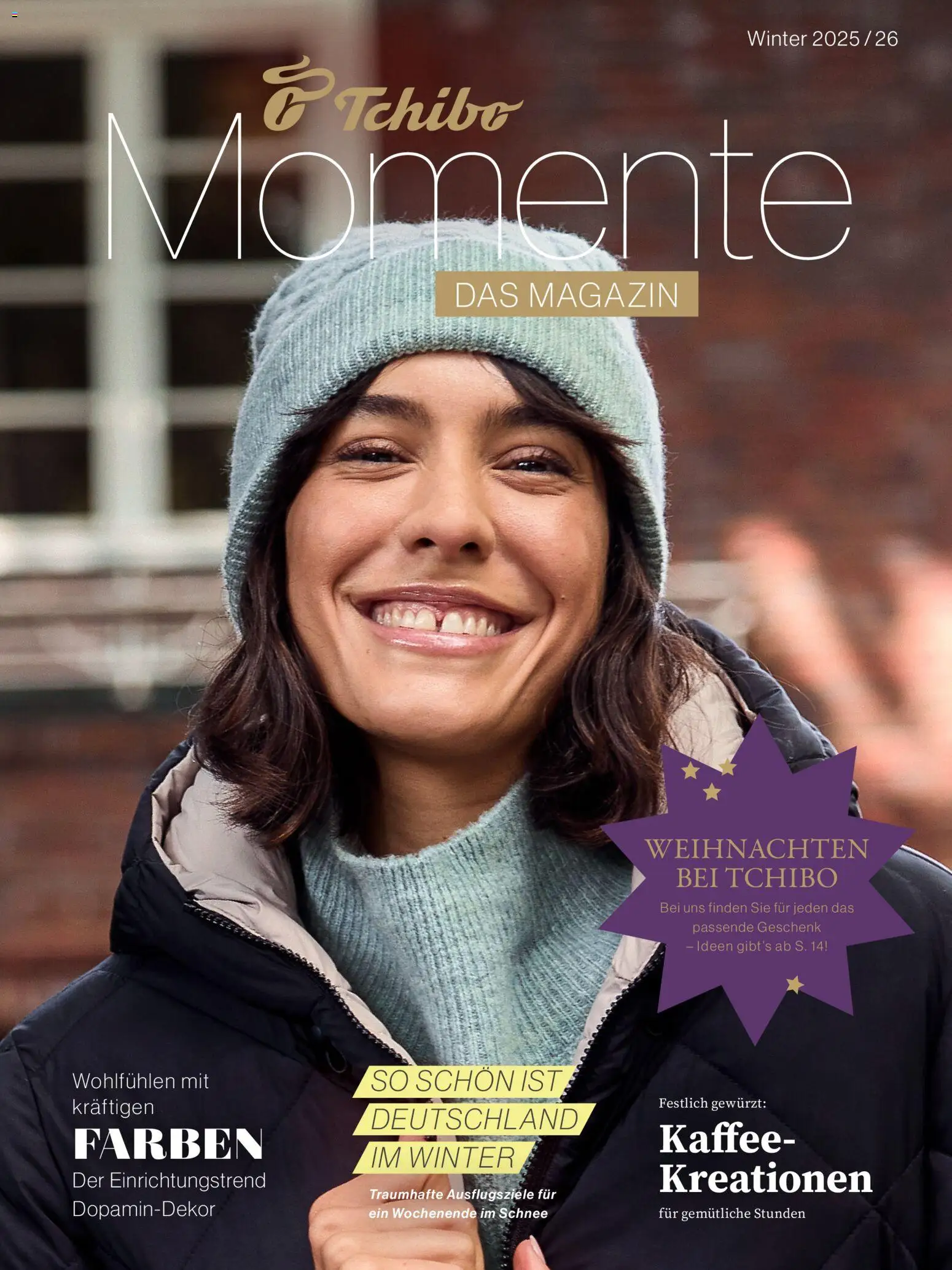 Tchibo Katalog Moment – gültig ab 01.12.2025 | Seite: 1 | Produkte: Kaffee