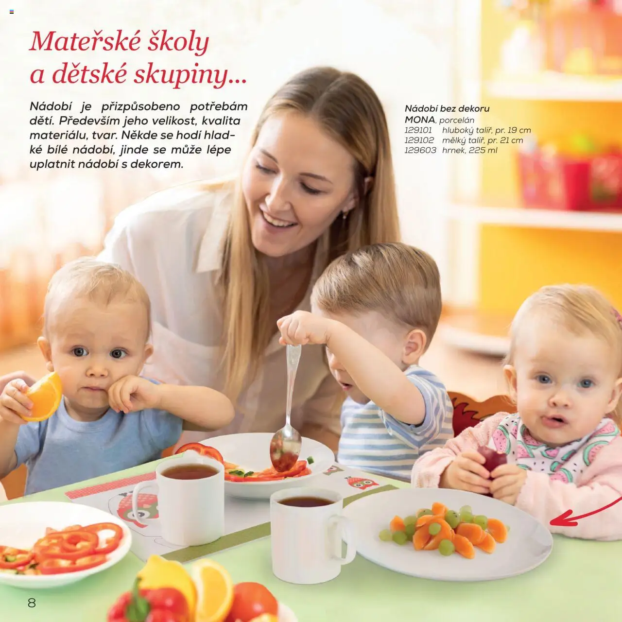 Orion katalog - Gastro nádobí od 01.03.2025 | Strana: 8 | Produkty: Nádobí