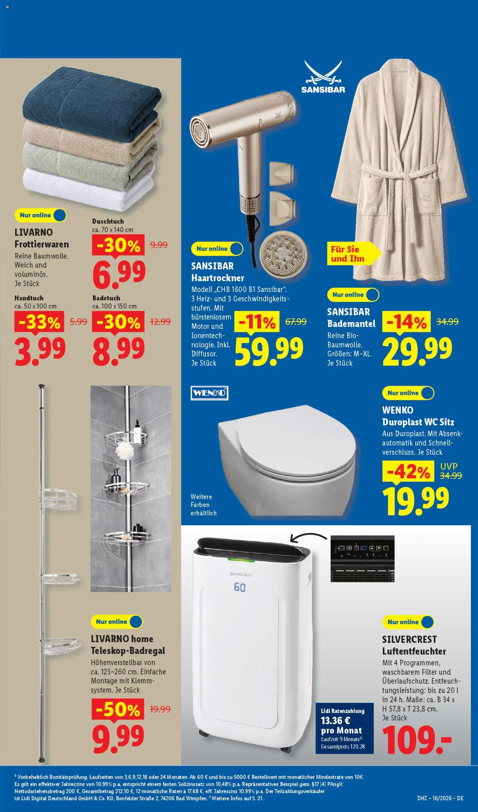 Lidl Německo leták od 13.04.2026 | Strana: 5 | Produkty: Wc