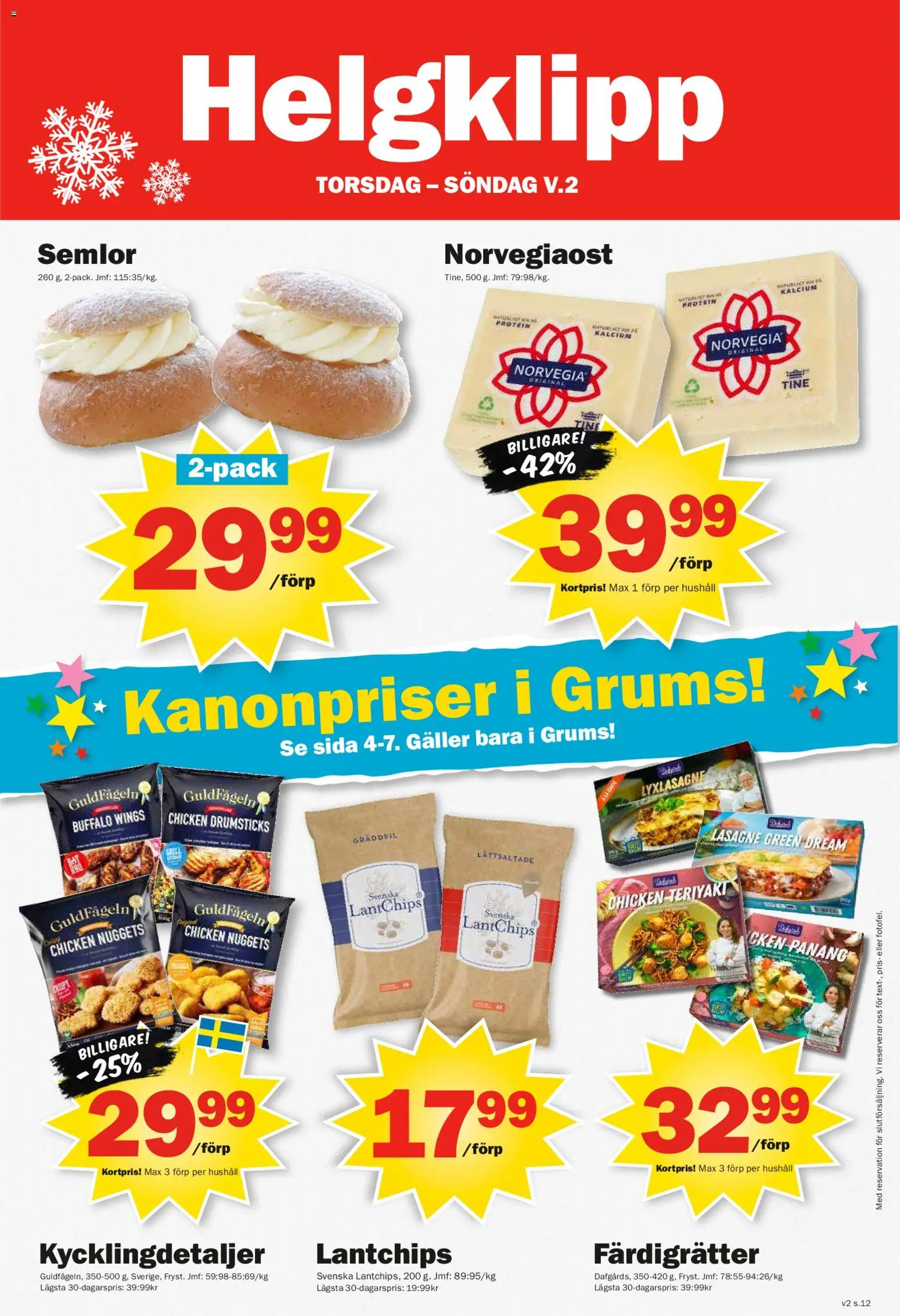 Pekås reklamblad aktuell från 05.01.2026 | Sida: 12 | Produkter: Galler