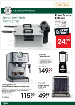 Sligro - Non-Food - Voorbeeld van een folder van Sligro, geldig van 29.01.2026 | Pagina: 8 | Producten: Grill, Blender, Friteuse