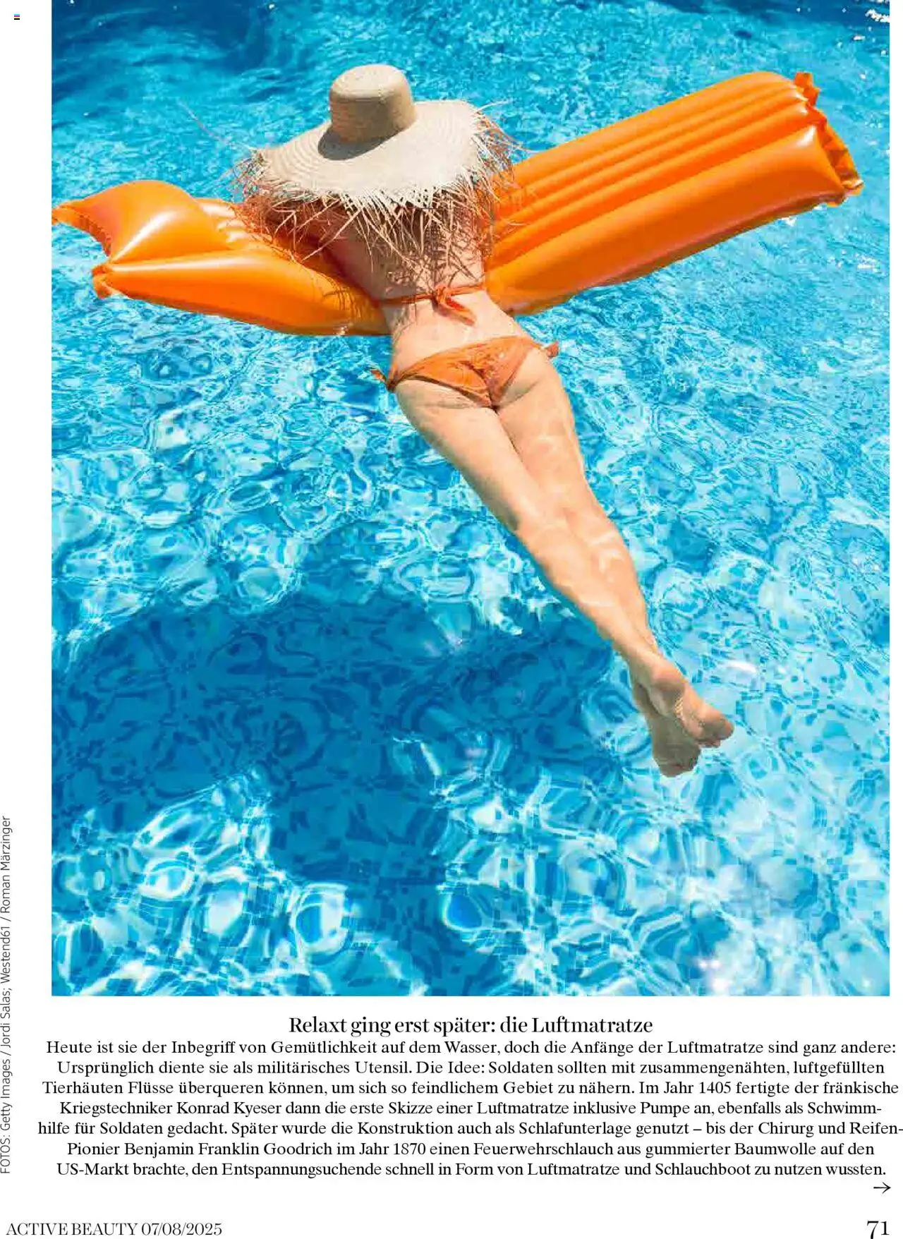 dm drogerie markt Active Beauty Magazin 07-08/2025 gültig ab 03.07.2025 | Seite: 71