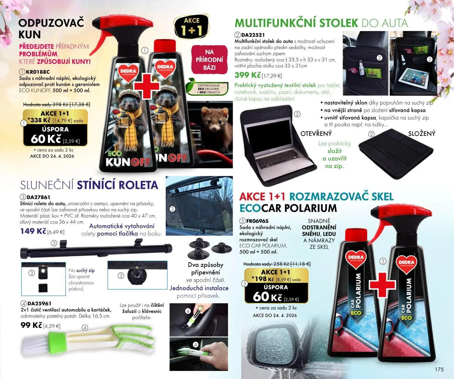 Nové Dedra akcie – leták je platný od 01.02.2026 | Strana: 75 | Produkty: Rolety