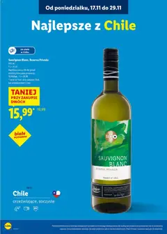 Pogląd oferty "Sauvignon Blanc, Reserva Privada, 750 ml white wine" - ważna od 03.11.2025 | Strona: 20