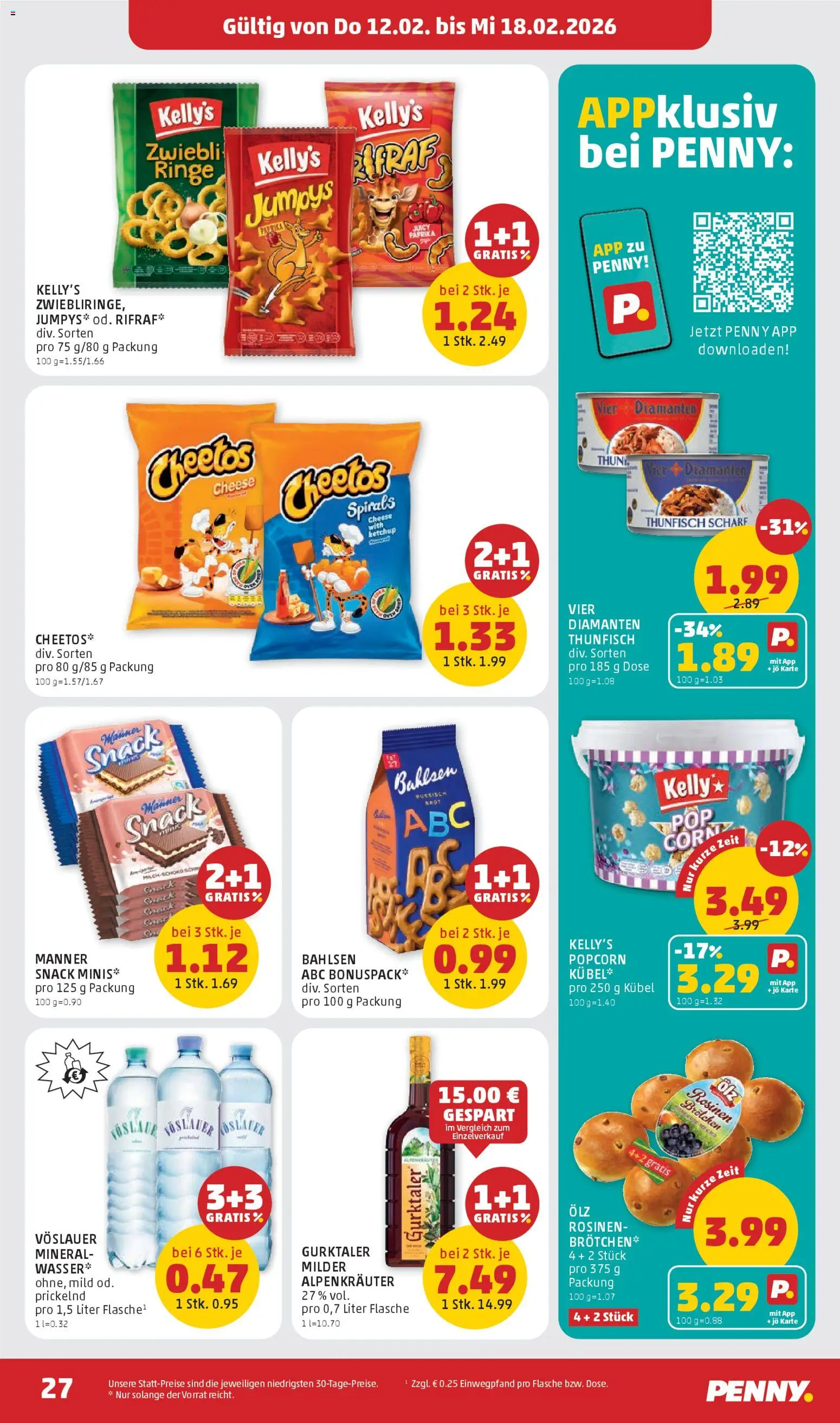 Penny Markt Flugblatt gültig ab 12.02.2026 | Seite: 27